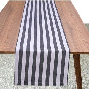 New 2 Piece Classic French Stripe Table Ru…